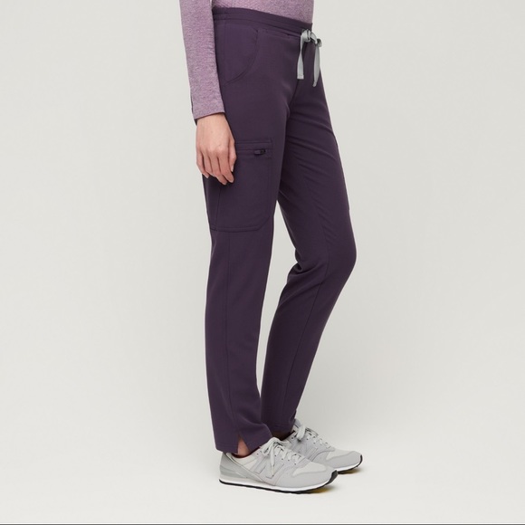 PURPLE SHADOW FIGS SET - Catarina top XXS and Yola pants XS - Picture 2 of 6